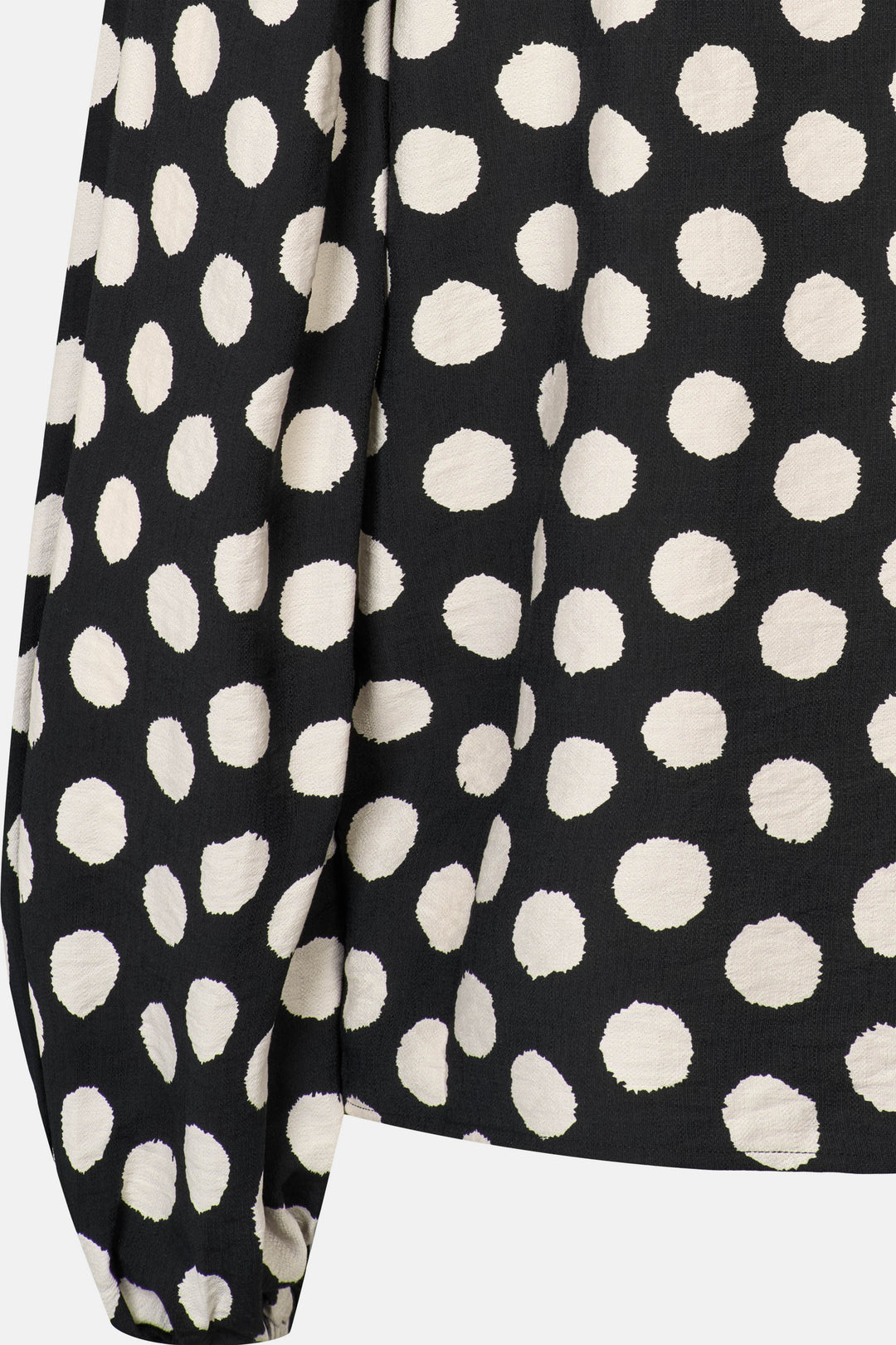 Rue de Femme RDFArmelle langærmet bluse BLOUSE Sort