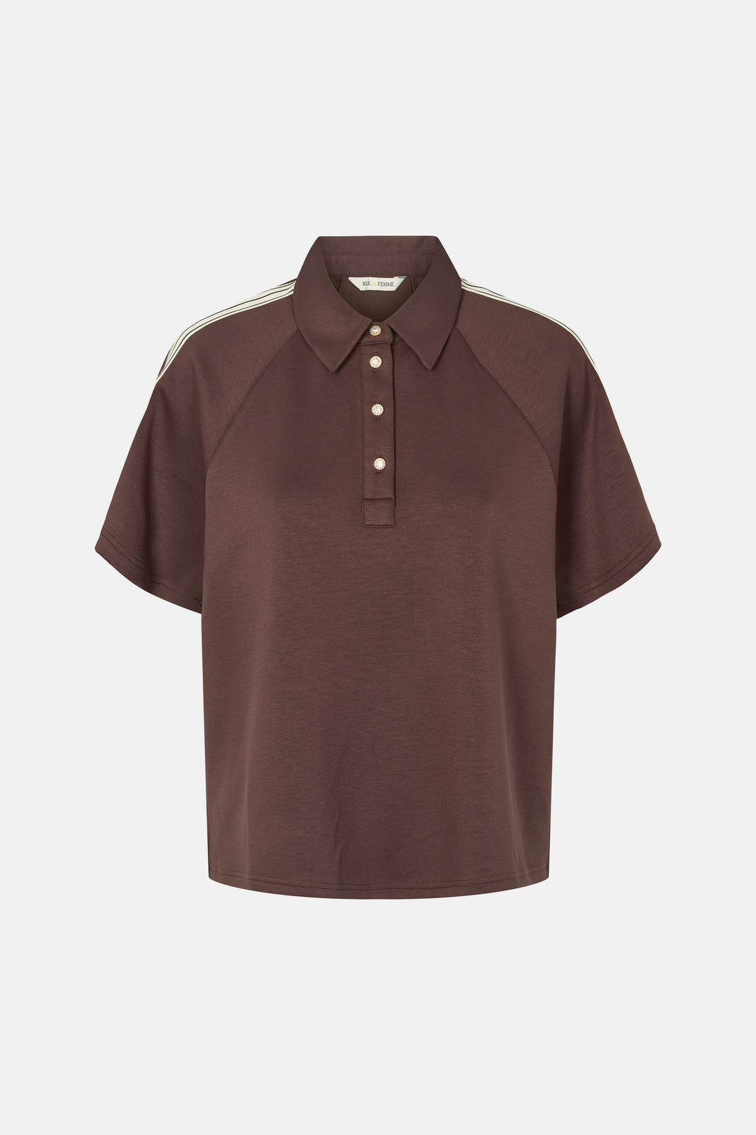 Rue de Femme RDFAxelia polo T-SHIRTS 169 Potting soil