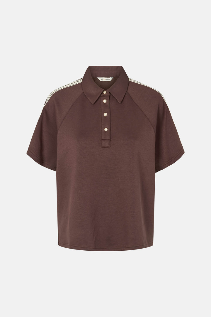 Rue de Femme RDFAxelia polo T-SHIRTS 169 Potting soil