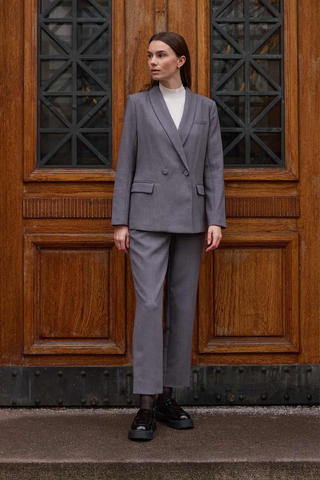 Rue de Femme RDFBethally bukser TROUSERS 412 City grey