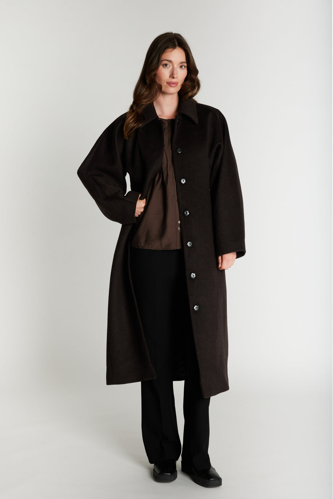 Rue de Femme RDFBianca frakke OUTERWEAR 194 Chocolat