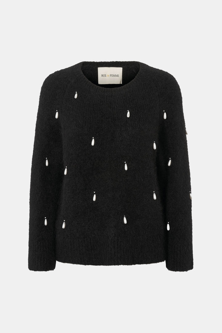 Rue de Femme RDFBrooklyn strik KNITWEAR Sort