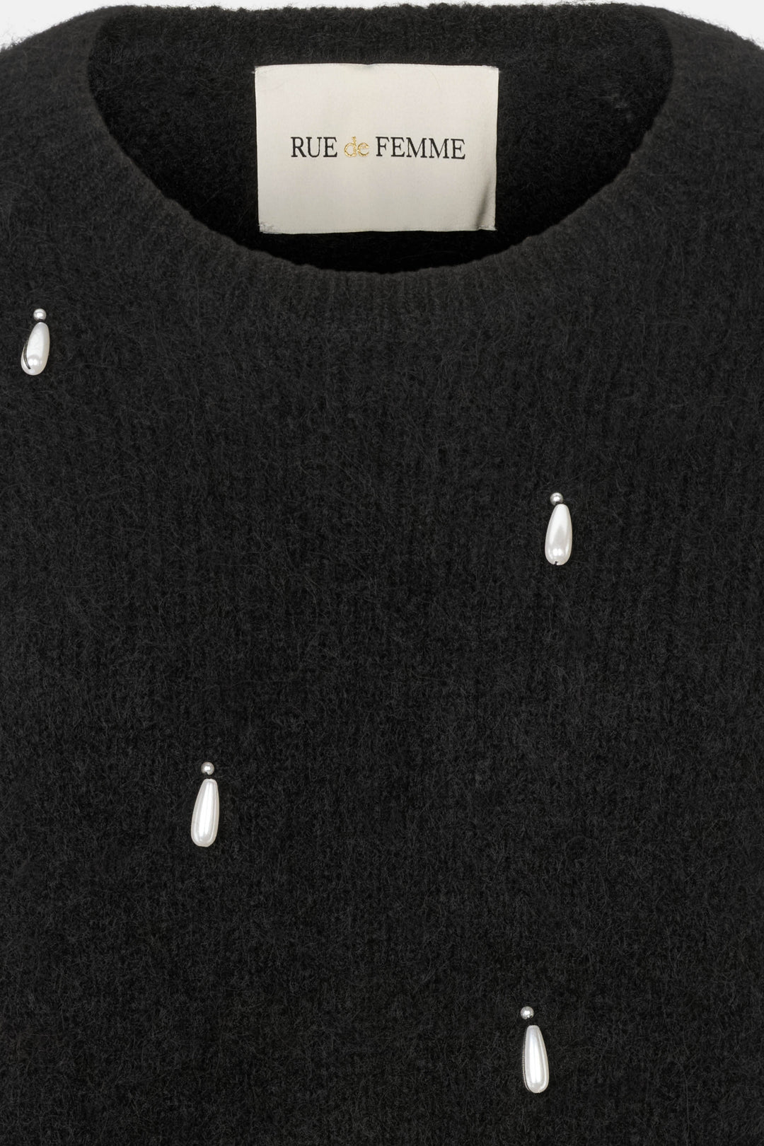 Rue de Femme RDFBrooklyn strik KNITWEAR Sort