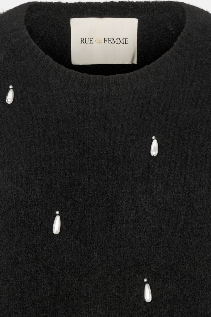 Rue de Femme RDFBrooklyn strik KNITWEAR Sort