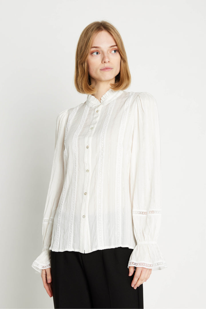 Rue de Femme RDFCalyra skjorte SHIRTS 02 Off white