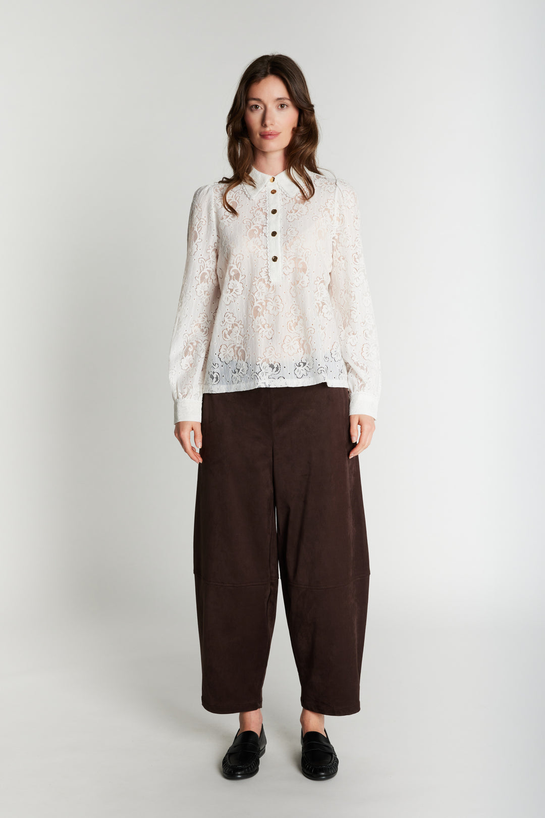 Rue de Femme RDFCamero bukser TROUSERS 194 Chocolat