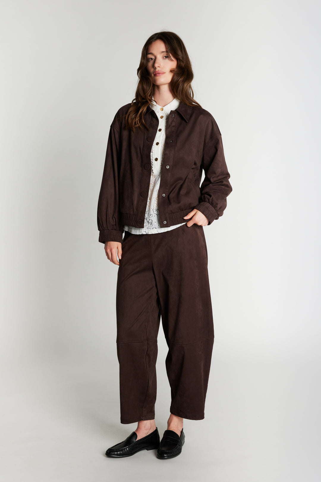 Rue de Femme RDFCamero bukser TROUSERS 194 Chocolat