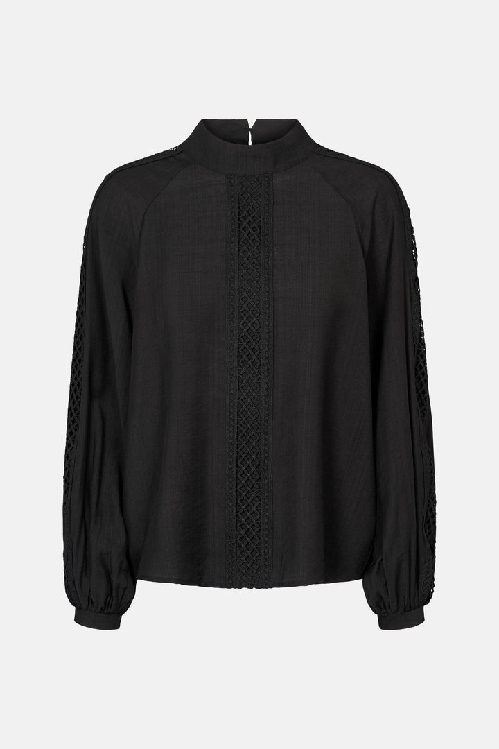 Rue de Femme RDFCandide skjorte SHIRTS Sort