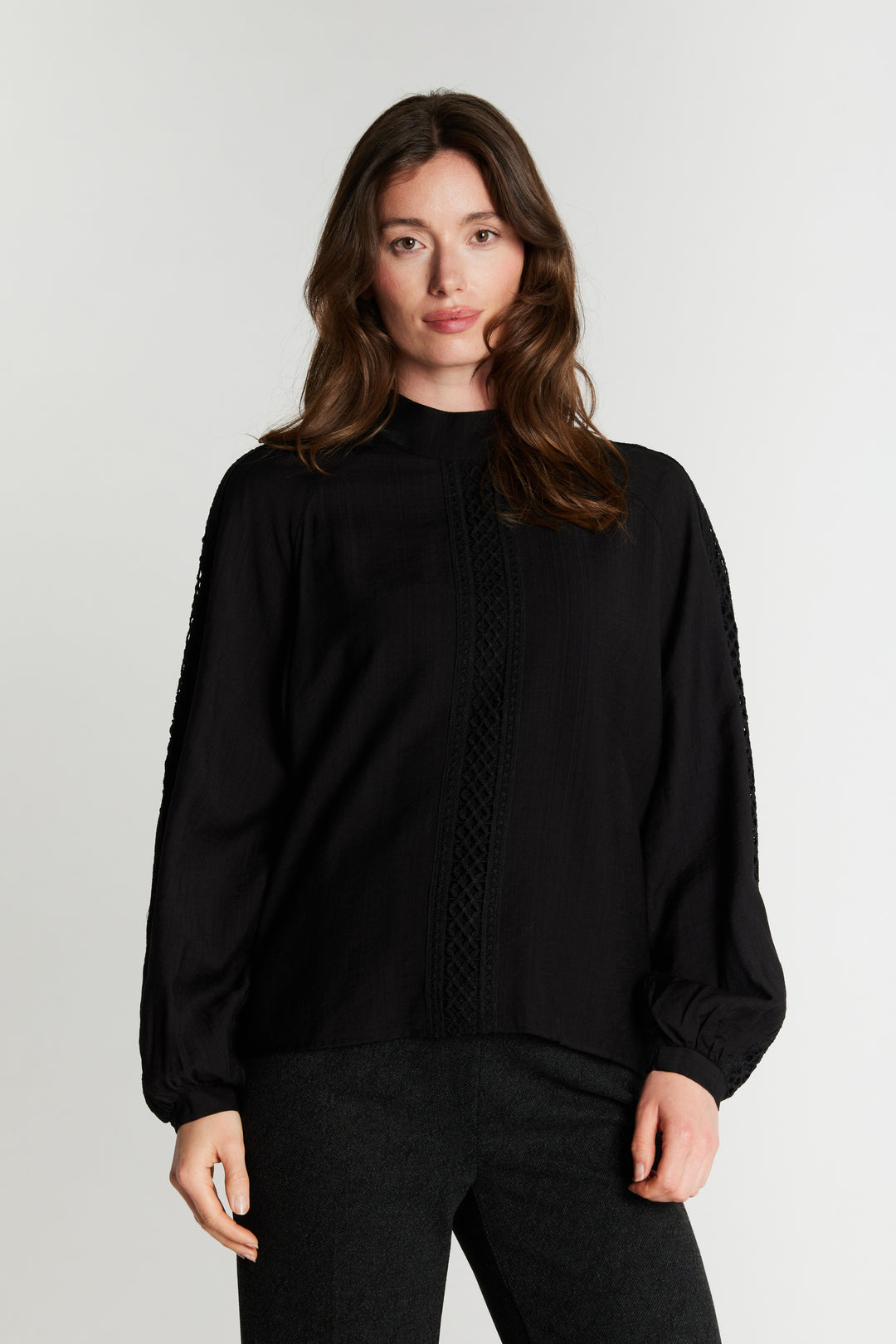 Rue de Femme RDFCandide skjorte SHIRTS Sort