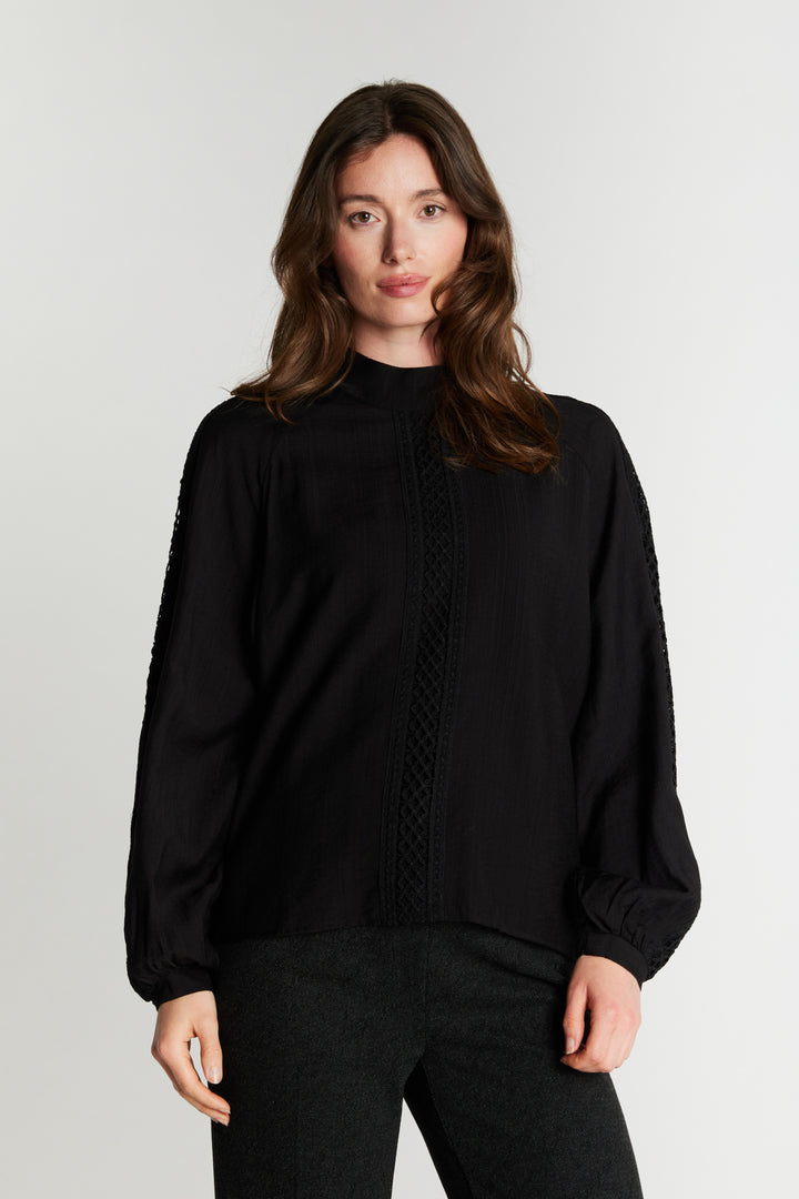 Rue de Femme RDFCandide skjorte SHIRTS Sort