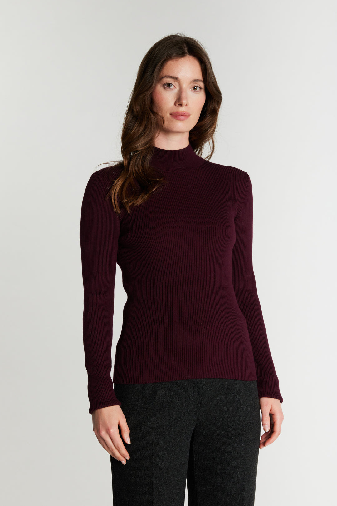 Rue de Femme RDFCassia strik KNITWEAR 393 Merlot