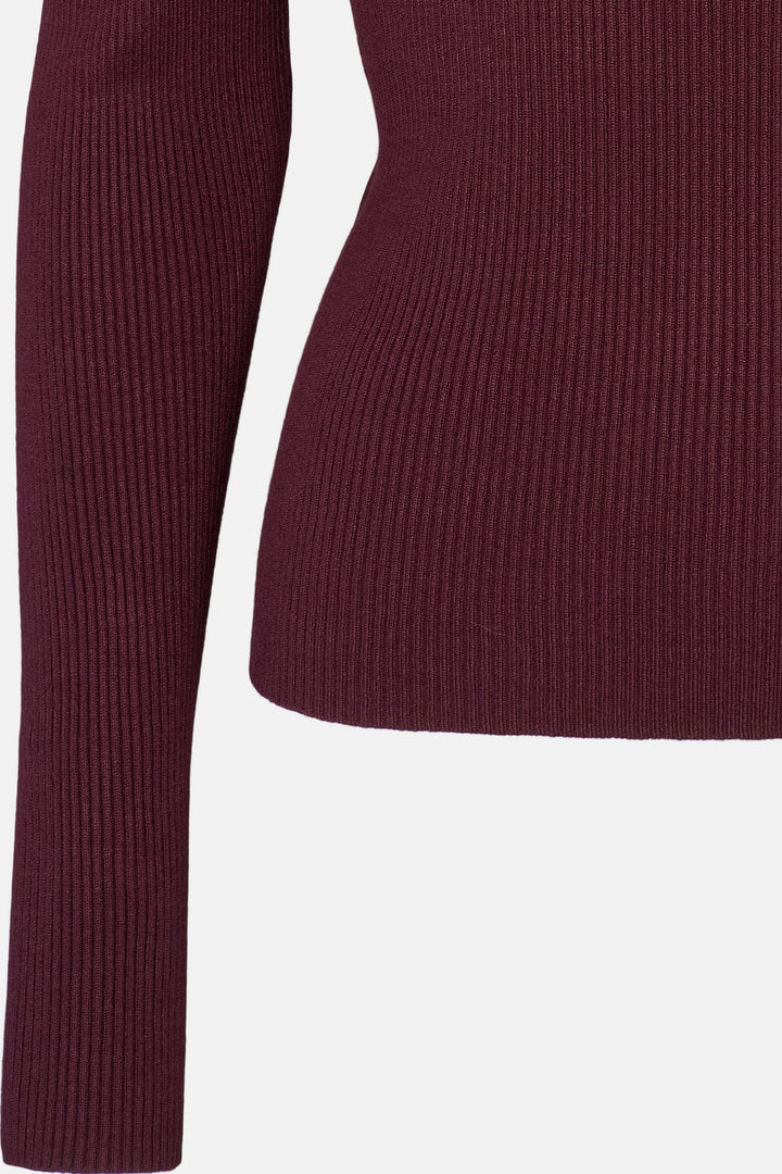 Rue de Femme RDFCassia strik KNITWEAR 393 Merlot