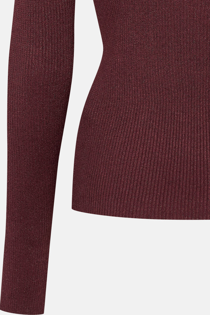 Rue de Femme RDFCassia strik KNITWEAR, LIGHT 306 Wine