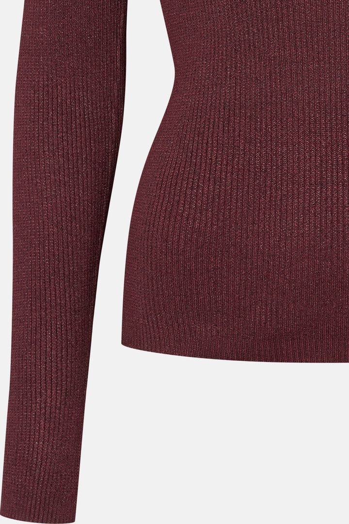 Rue de Femme RDFCassia strik KNITWEAR, LIGHT 306 Wine