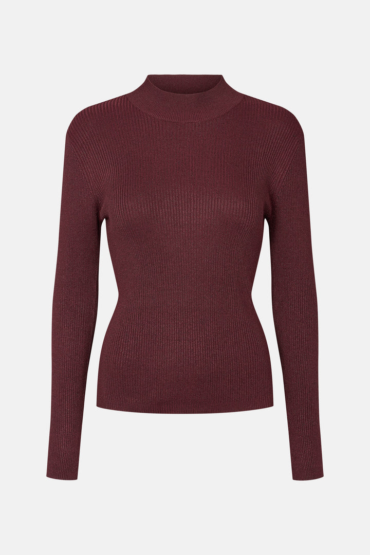 Rue de Femme RDFCassia strik KNITWEAR, LIGHT 306 Wine