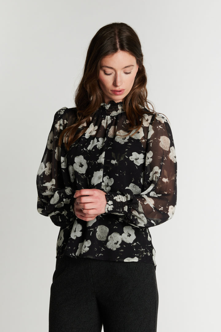 Rue de Femme RDFCilja bluse BLOUSE Sort