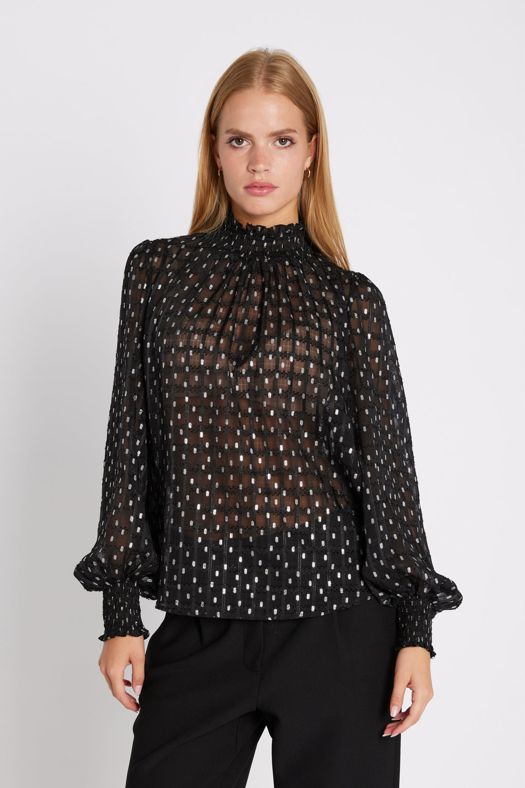 Rue de Femme RDFCilja bluse BLOUSE 91 Silver