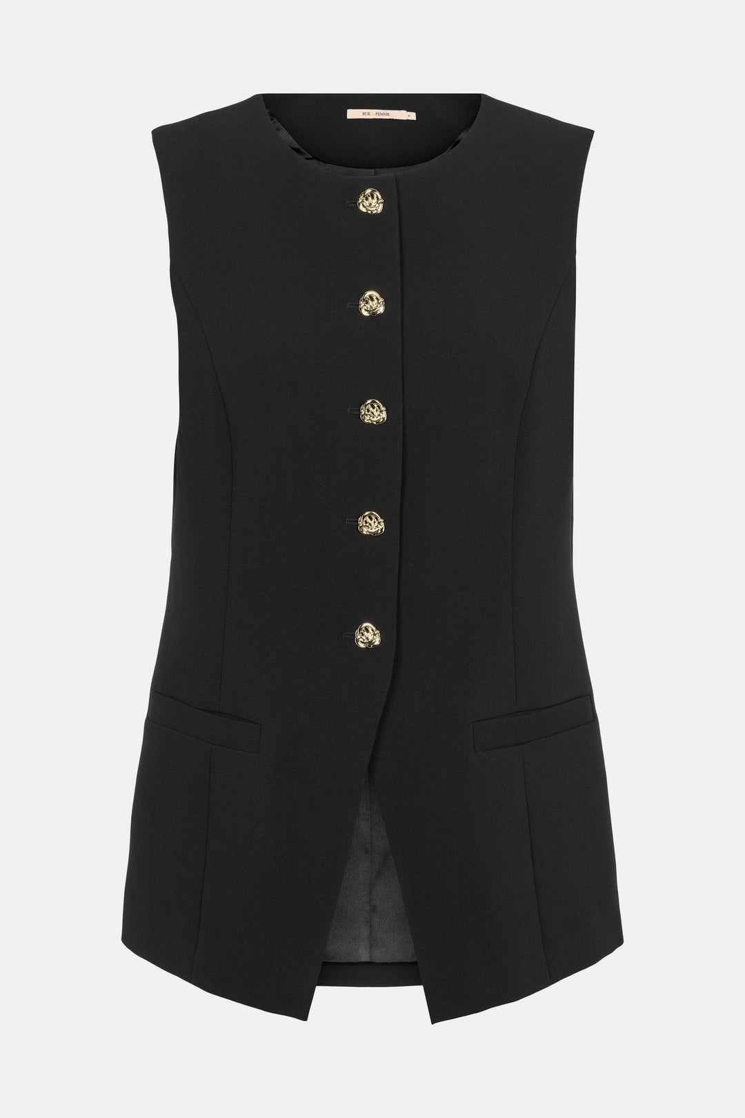 Rue de Femme RDFClarie vest WAISTCOATS Sort