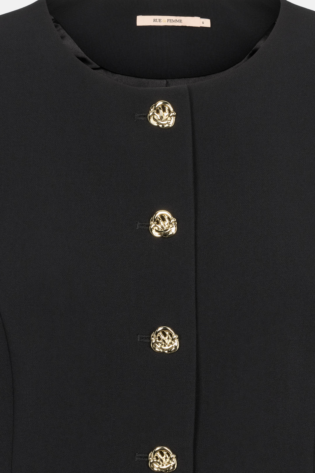 Rue de Femme RDFClarie vest WAISTCOATS Sort