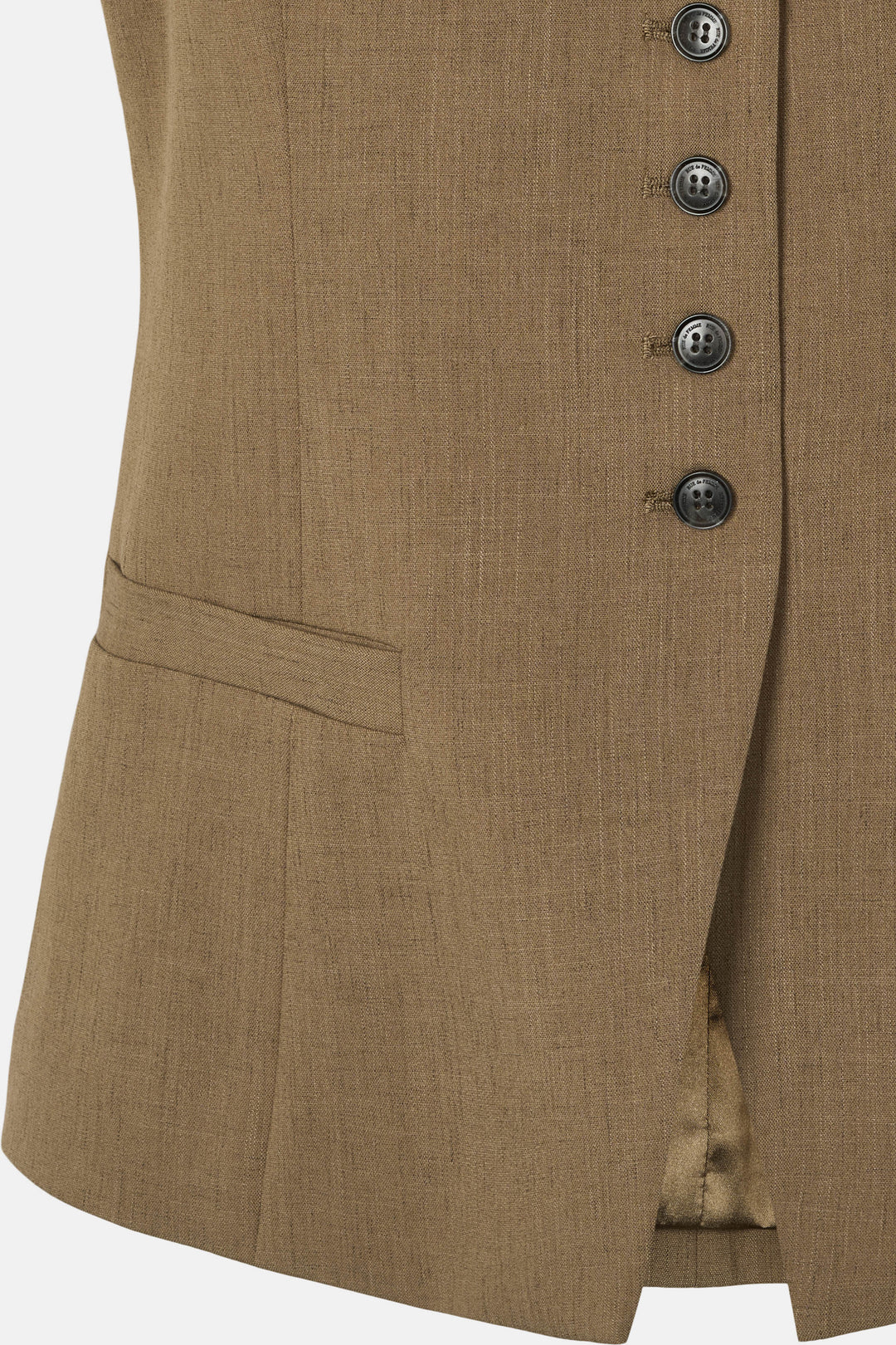 Rue de Femme RDFClarie vest WAISTCOATS 143 Dark-sand