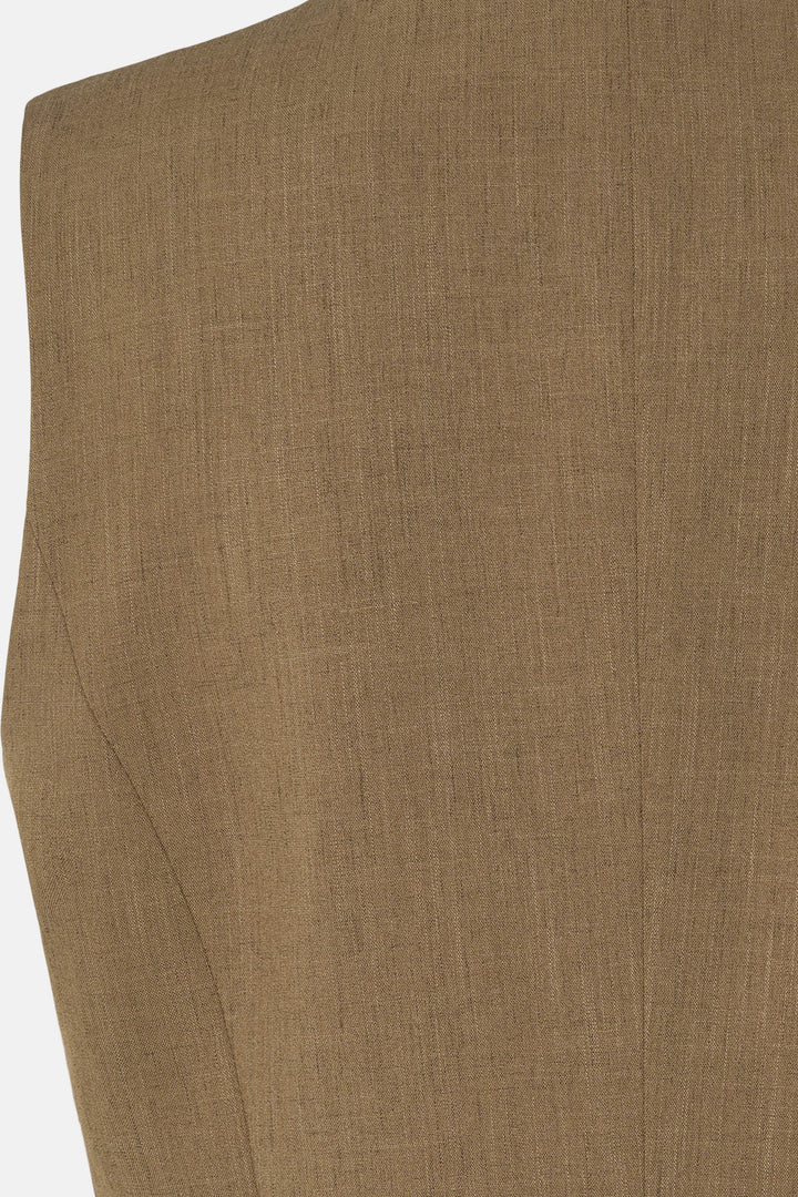 Rue de Femme RDFClarie vest WAISTCOATS 143 Dark-sand