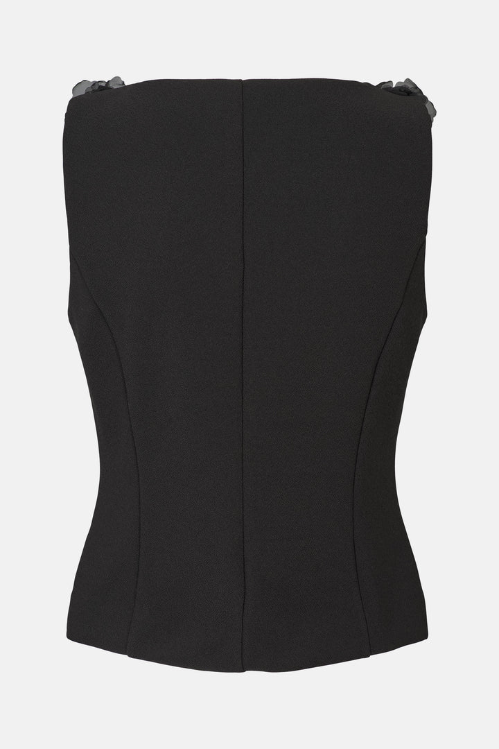 Rue de Femme RDFComfyAvrill vest WAISTCOATS Sort