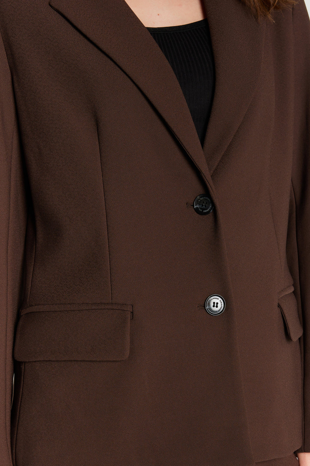 Rue de Femme RDFComfyElisia blazer BLAZERJACKETS 194 Chocolat