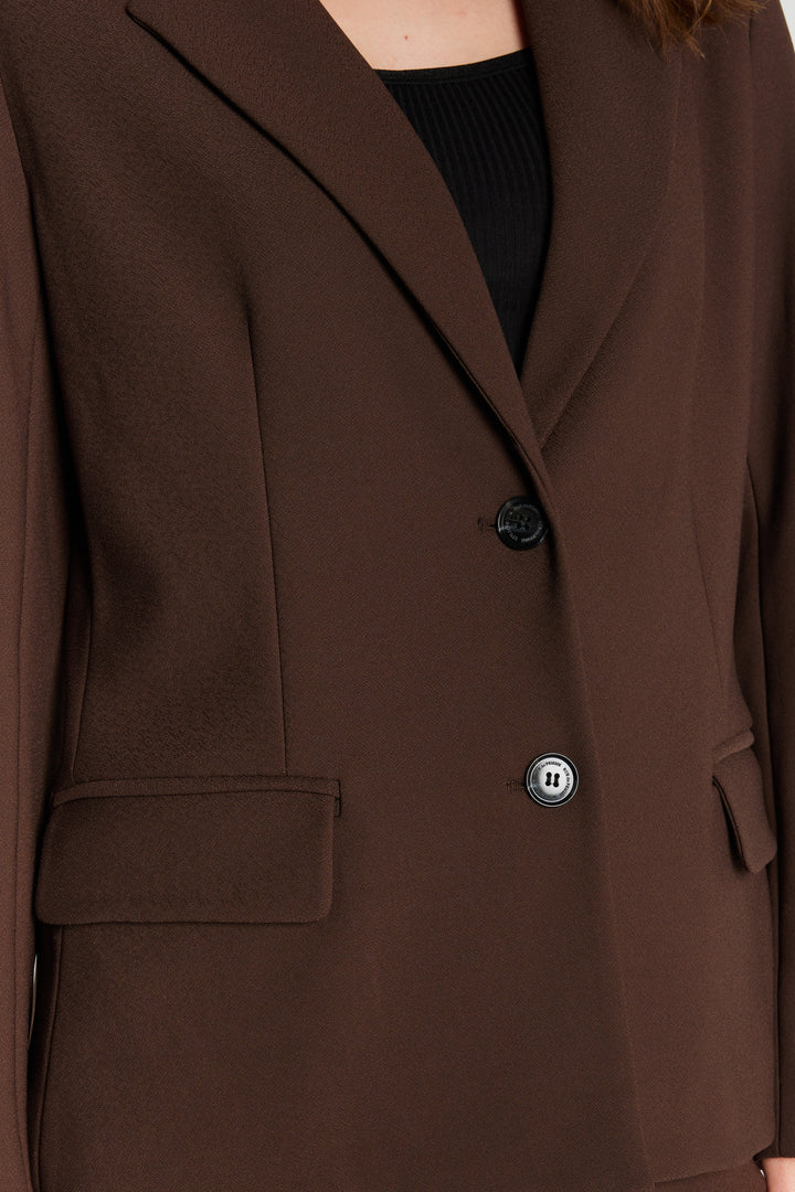 Rue de Femme RDFComfyElisia blazer BLAZERJACKETS 194 Chocolat
