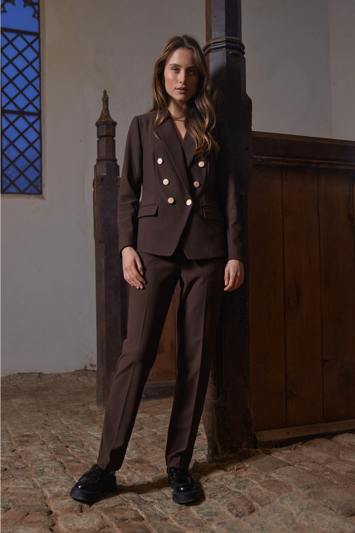 Rue de Femme RDFComfyEloise blazer BLAZERJACKETS 194 Chocolat