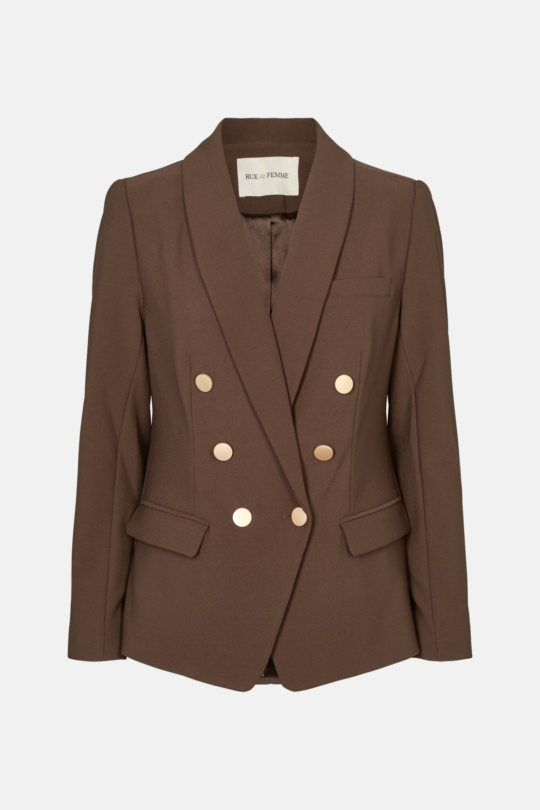 Rue de Femme RDFComfyEloise blazer BLAZERJACKETS 194 Chocolat