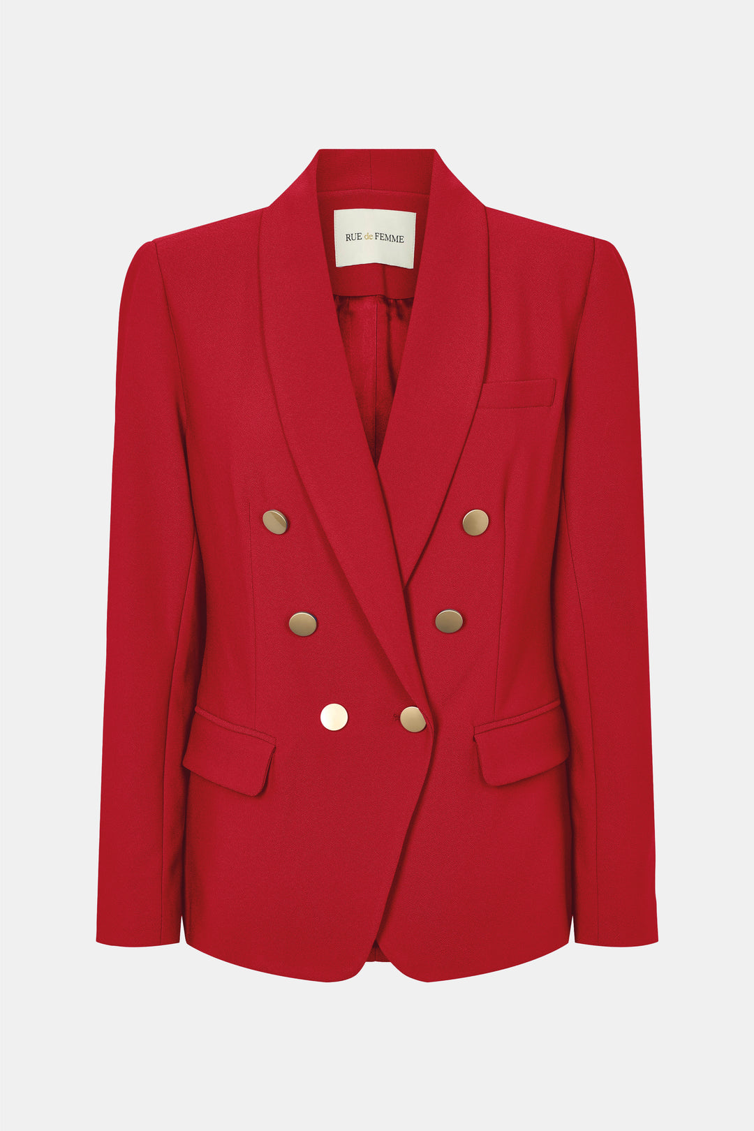 Rue de Femme RDFComfyEloise blazer BLAZERJACKETS 302 Deep red