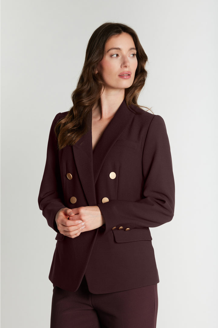 Rue de Femme RDFComfyEloise blazer BLAZERJACKETS 393 Merlot