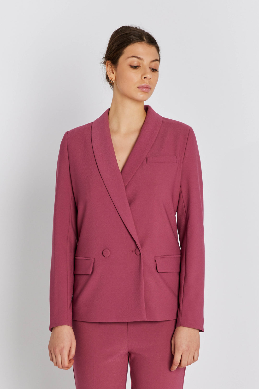 Rue de Femme RDFComfyEloiseppa blazer BLAZERJACKETS 363 Deep plum