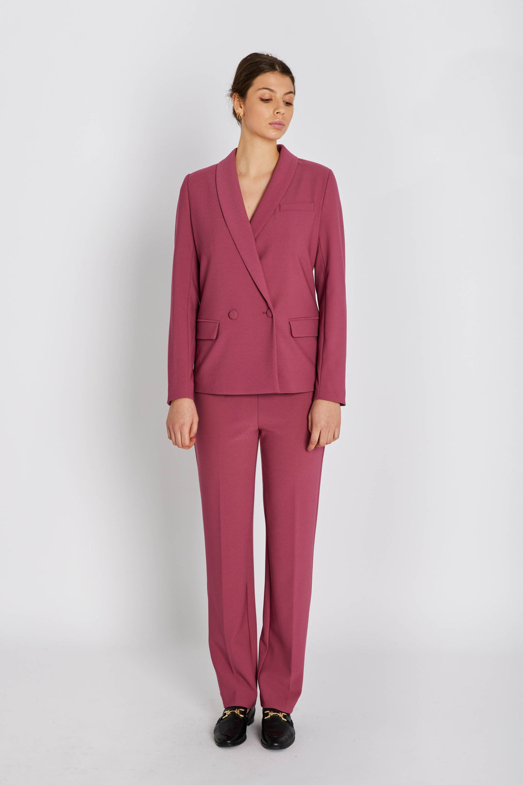 Rue de Femme RDFComfyEloiseppa blazer BLAZERJACKETS 363 Deep plum