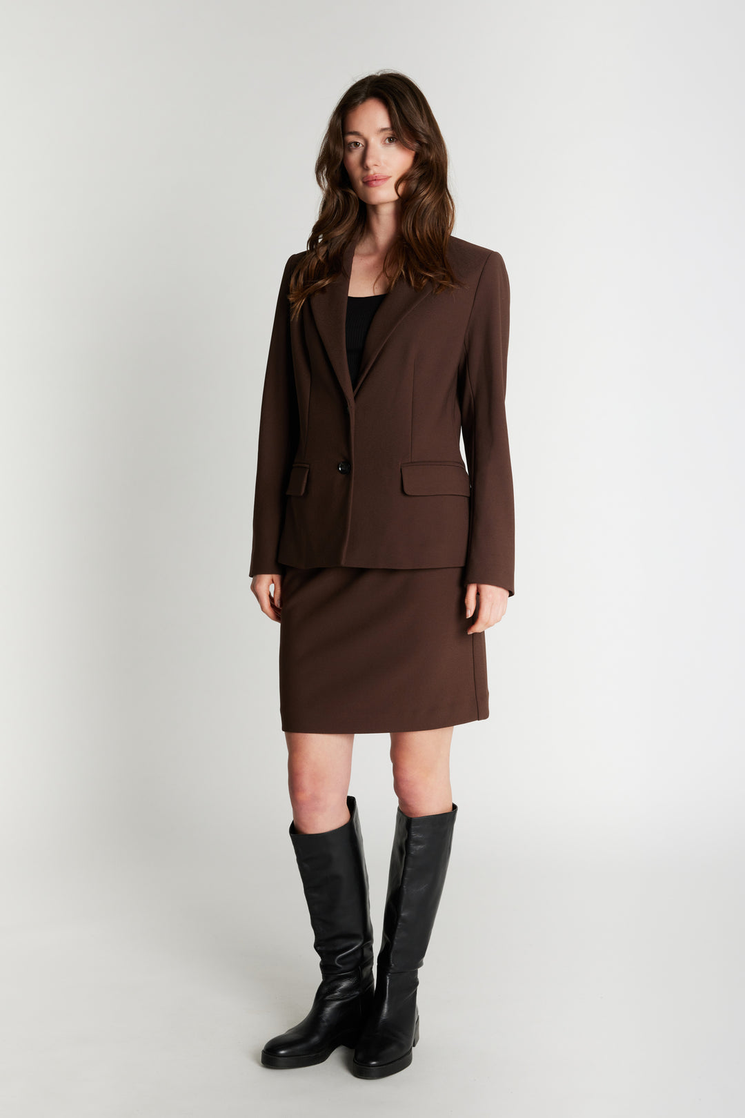 Rue de Femme RDFComfyOlana nederdel SKIRTS 194 Chocolat