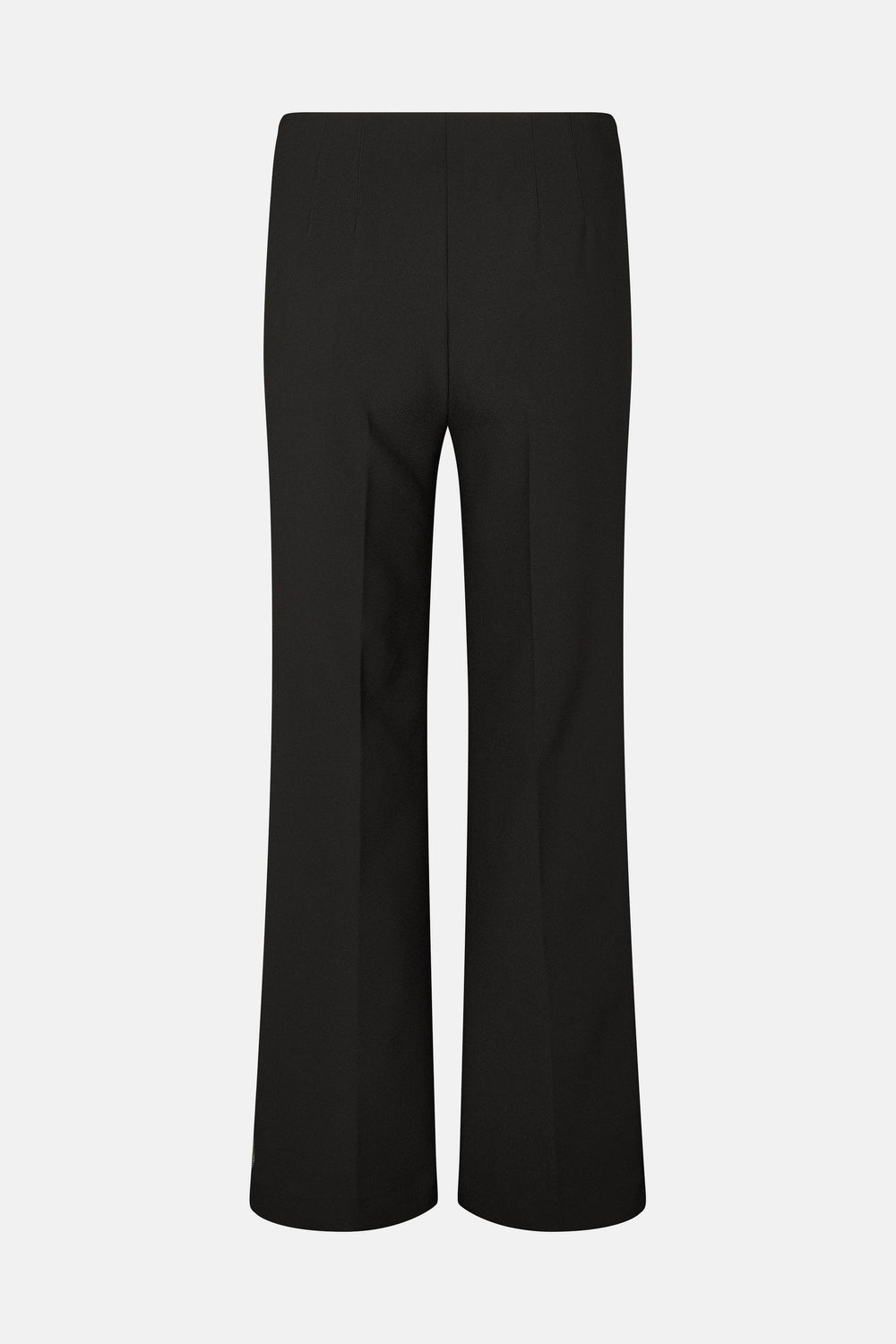 Rue de Femme RDFComfyOlana stripe wide bukser TROUSERS Sort