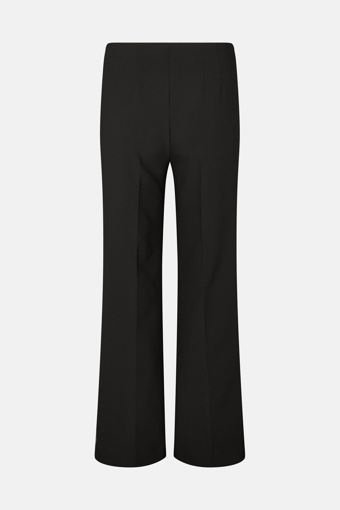 Rue de Femme RDFComfyOlana stripe wide bukser TROUSERS Sort