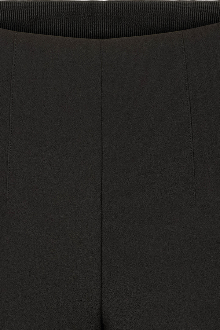 Rue de Femme RDFComfyOlana stripe wide bukser TROUSERS Sort
