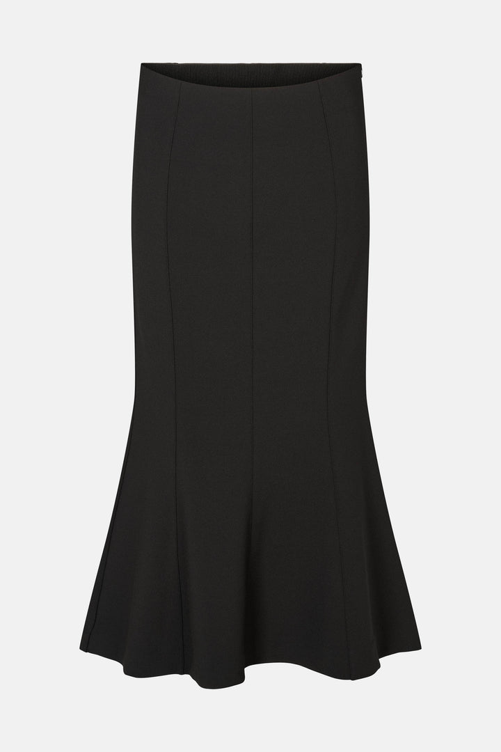 Rue de Femme RDFComfyOlana swing nederdel SKIRTS Sort