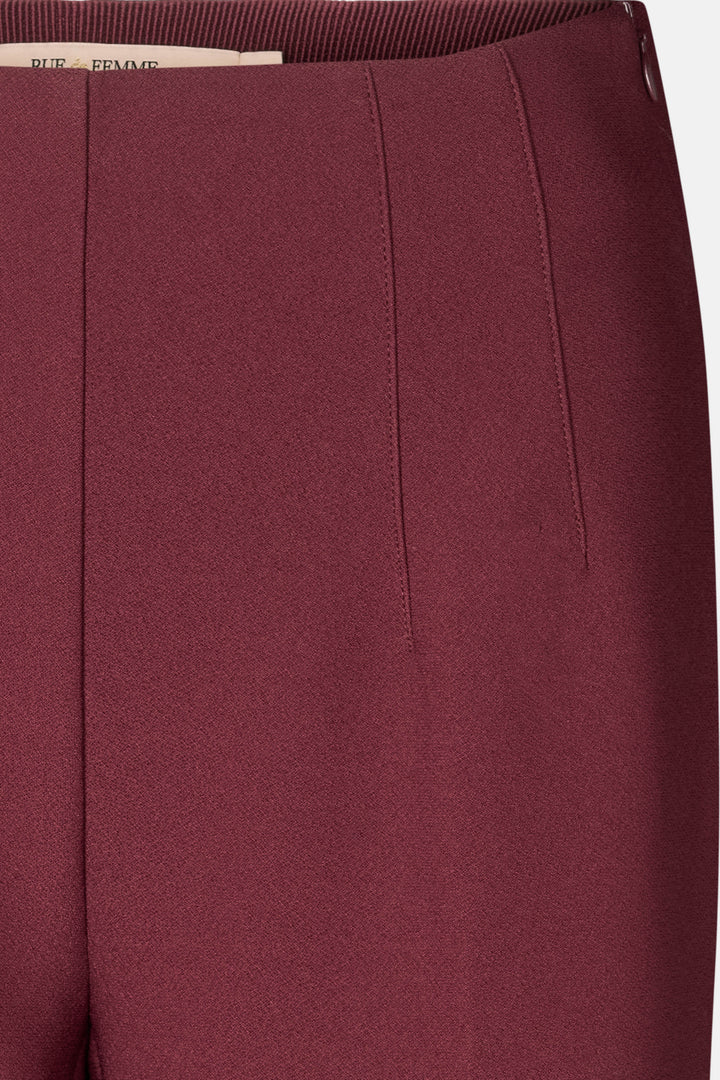 Rue de Femme RDFComfyOlana wide bukser TROUSERS 306 Wine