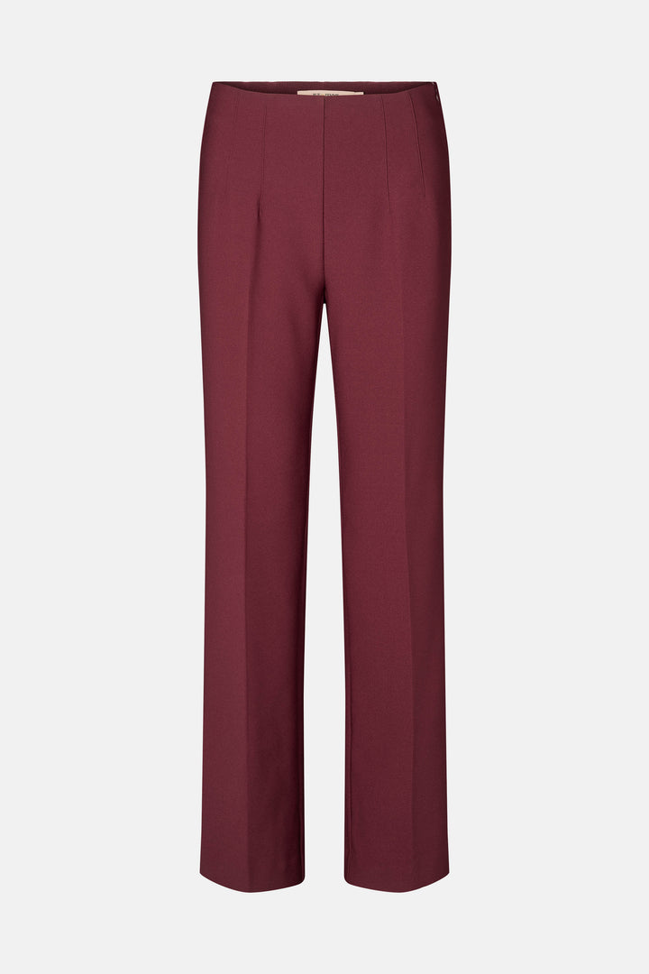 Rue de Femme RDFComfyOlana wide bukser TROUSERS 306 Wine