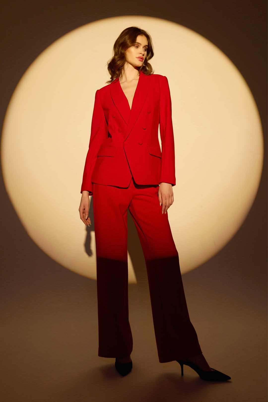Rue de Femme RDFComfyOlivienna bukser TROUSERS 302 Deep red