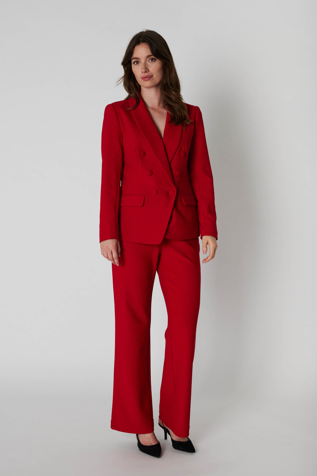Rue de Femme RDFComfyOlivienna bukser TROUSERS 302 Deep red