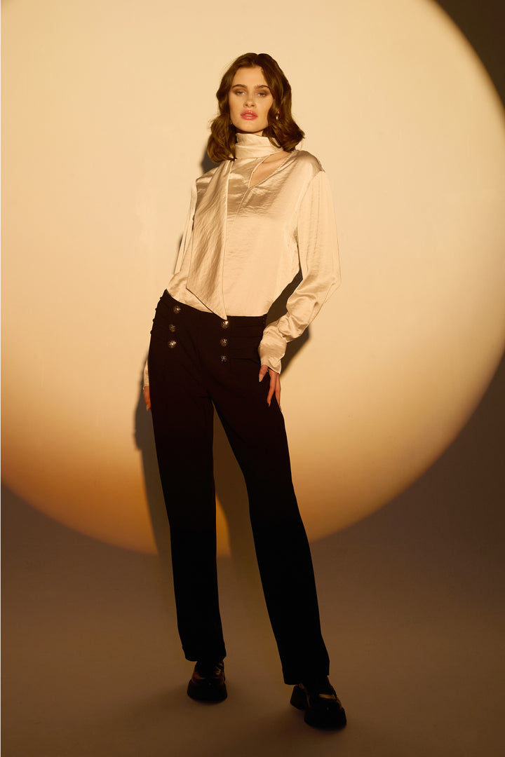Rue de Femme RDFComfyTeagan bukser TROUSERS Sort