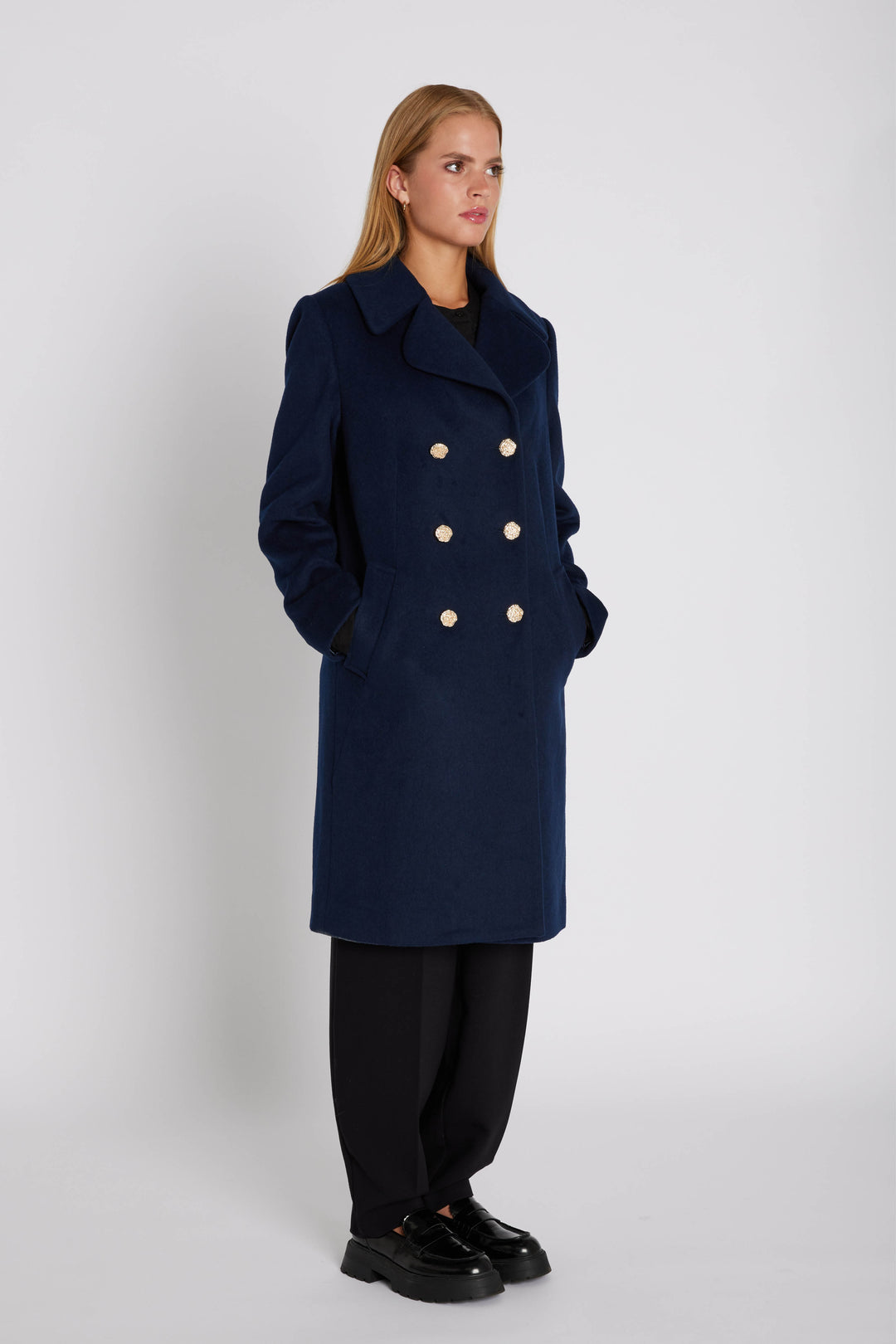 Rue de Femme RDFCorinne frakke OUTERWEAR, HEAVY 250 Midnight