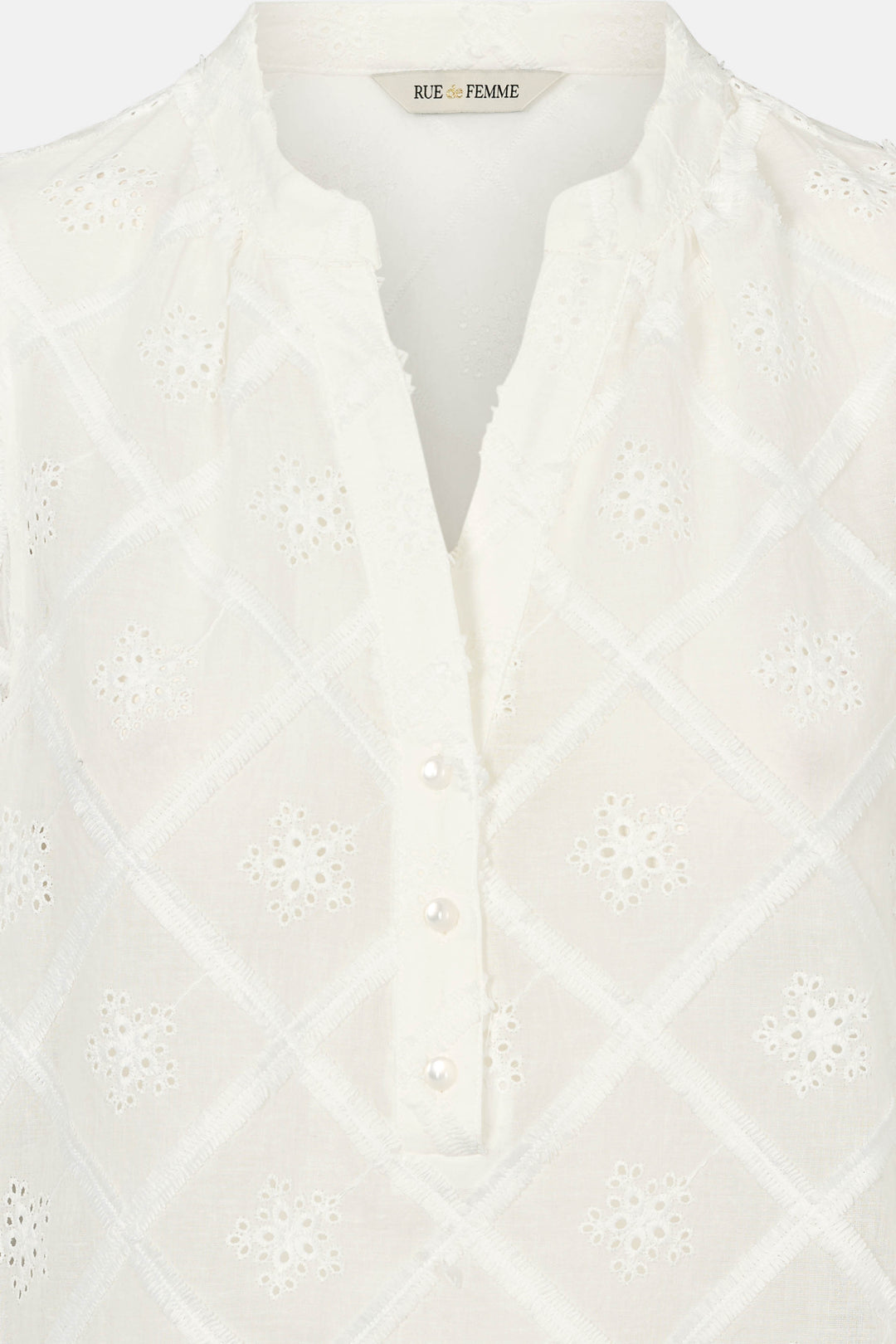 Rue de Femme RDFCressida bluse BLOUSE 01 White