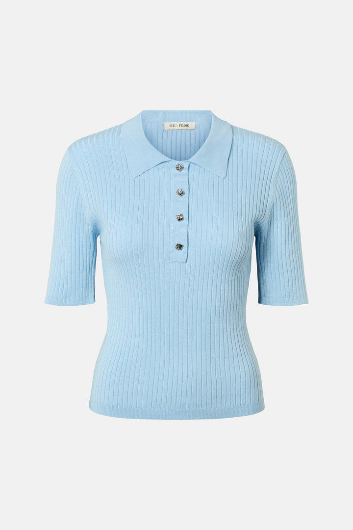 Rue de Femme RDFCynthia strik polo KNITWEAR 241 Spring lake
