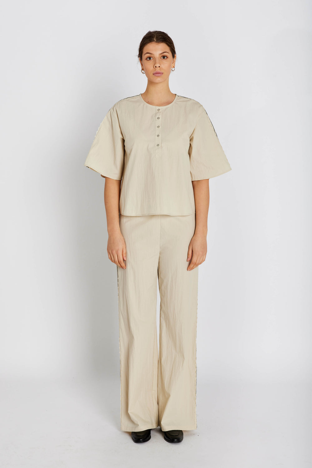Rue de Femme RDFDaphina bukser TROUSERS 02 Off white