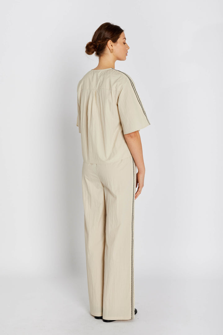 Rue de Femme RDFDaphina bukser TROUSERS 02 Off white