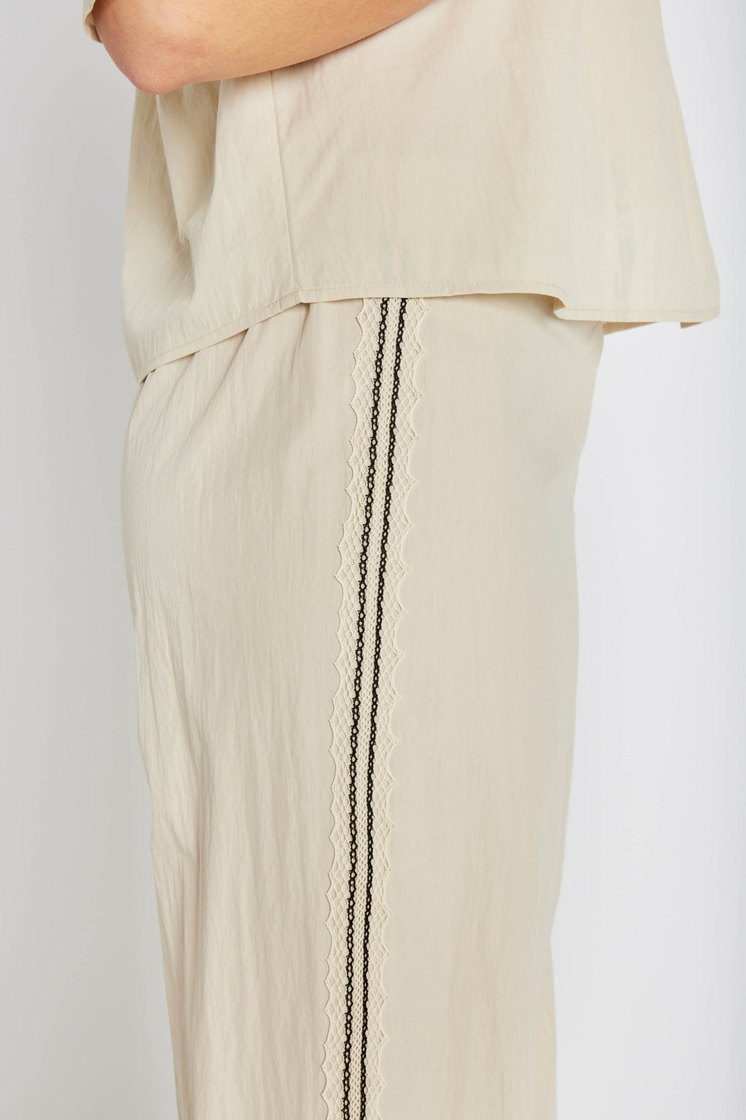 Rue de Femme RDFDaphina bukser TROUSERS 02 Off white